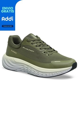 Tenis Running Ycle Verde Osc Croydon Para Hombre Croydon
