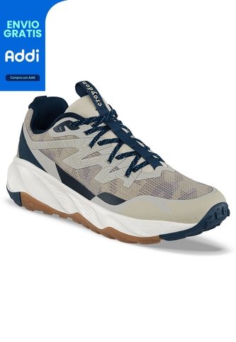 Tenis Trail Running Siburu Beige Croydon Para Hombre Croydon