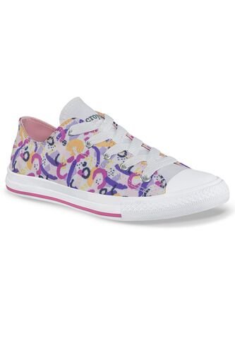 Tenis Casuales Mic Bajo Lila Croydon Para Niña Croydon