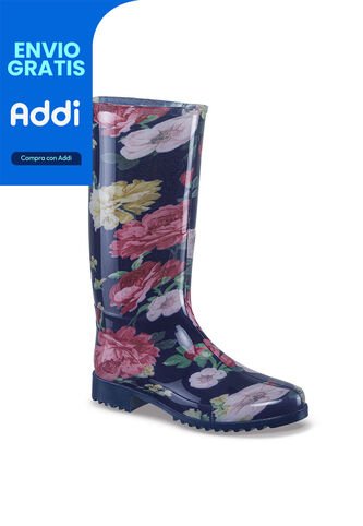 Botas Lluvia Haimi Azul Croydon Para Mujer Croydon