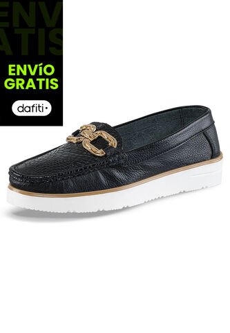 Mocasines Yuridia Negro Croydon Para Mujer Croydon
