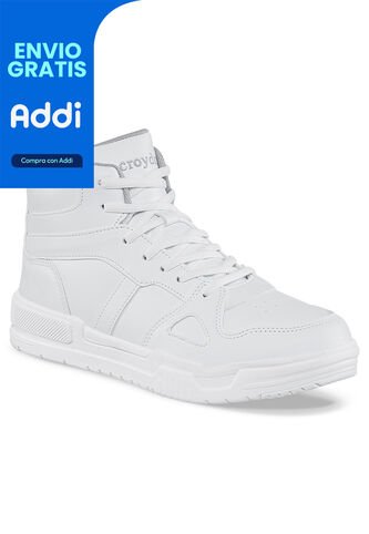 Tenis Colegio Tolox C Blanco Croydon Para Niño Y Niña Croydon