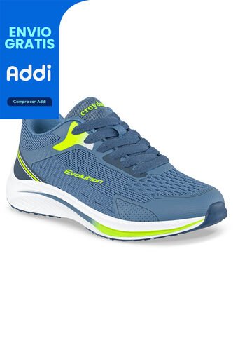 Tenis Running Tixmar Azul Croydon Para Niña Croydon