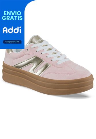 Tenis Urbanos Vintar Rosa Croydon Para Mujer Croydon