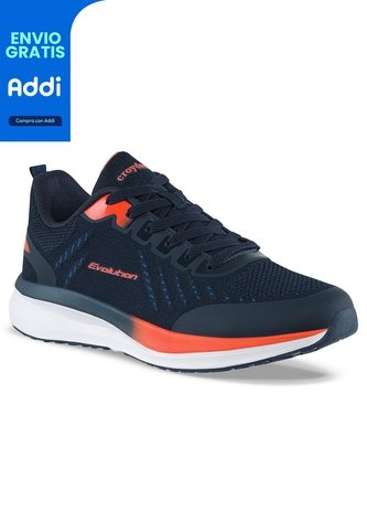 Tenis Running Deno Azul Osc Croydon Para Hombre Croydon