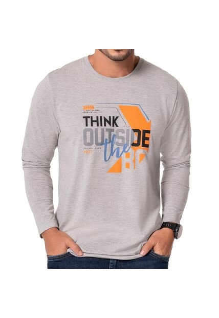 Camibuzo Outside Gris Croydon Para Hombre