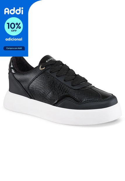 Tenis Margi Negro Para Mujer Croydon