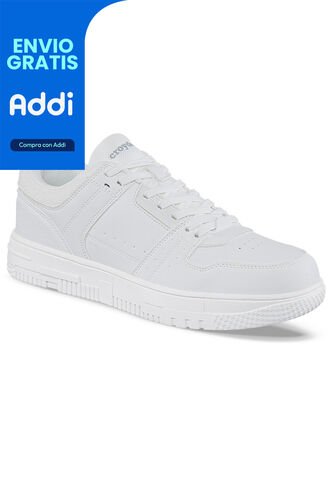 Tenis Urbanos Mixkar Blanco Croydon Para Hombre Croydon