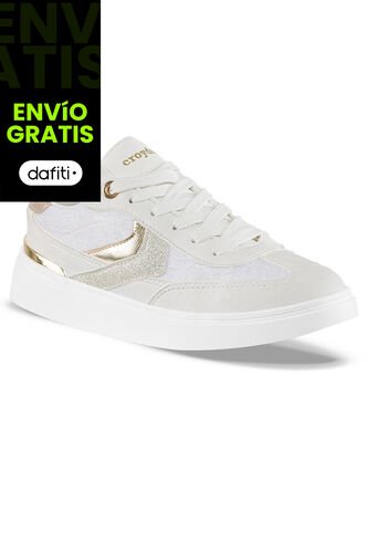 Tenis Urbanos Billie Blanco Croydon Para Mujer Croydon