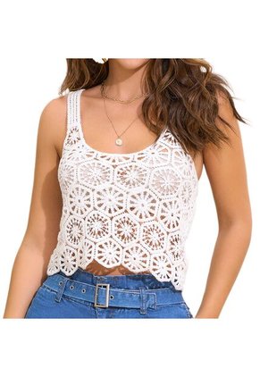 Blusa Lynda Blanco Croydon Para Mujer