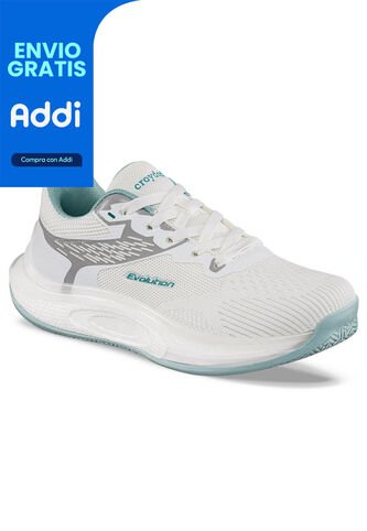 Tenis Running Fibyn Blanco Croydon Para Mujer Croydon