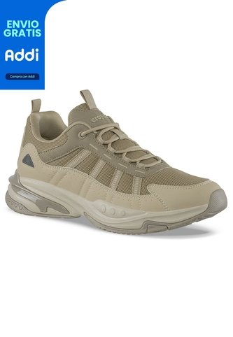 Tenis Urbanos Umodile Beige Croydon Para Hombre Croydon