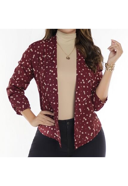 Blazer Marilyn Vino Croydon Para Mujer