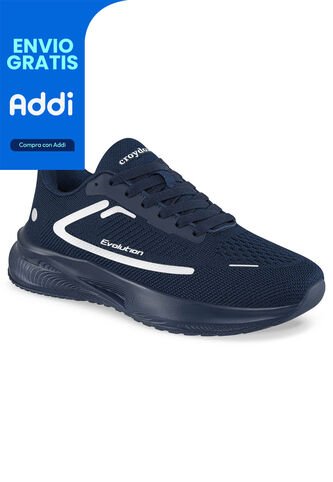 Tenis Running Bivix Azul O-Azul Croydon Para Hombre Croydon