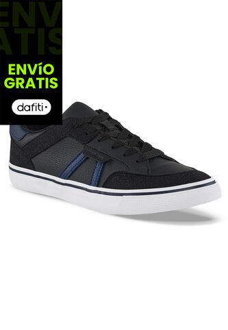 Tenis Urbanos Rowan Negro Croydon Para Hombre Croydon