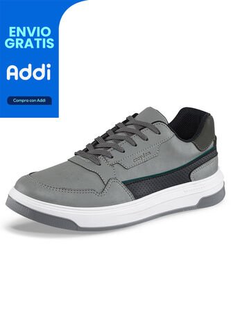 Tenis Urbanos Isak Gris Croydon Para Hombre Croydon