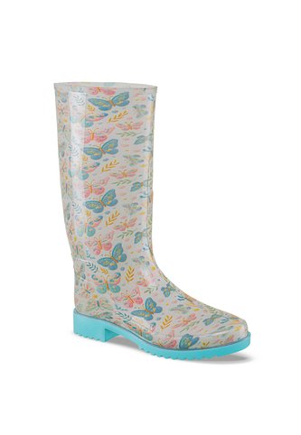 Botas Lluvia Lian Beige Croydon Para Mujer Croydon