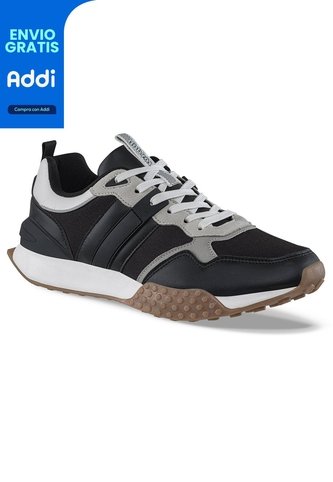 Tenis Urbanos Cohar Negro Croydon Para Hombre Croydon