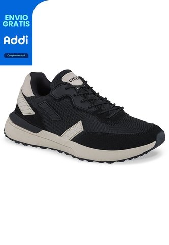 Tenis Urbanos Nexo Negro Croydon Para Hombre Croydon
