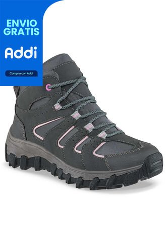 Botas Outdoor Analya Gris Croydon Para Mujer Croydon