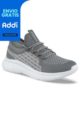 Tenis Running Trux Gris Para Mujer Croydon Croydon