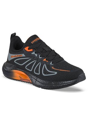 Tenis Running Lurven Negro Para Niño Croydon
