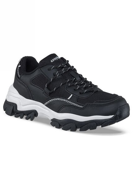 Tenis Urbanos Ztam Negro Croydon Para Mujer