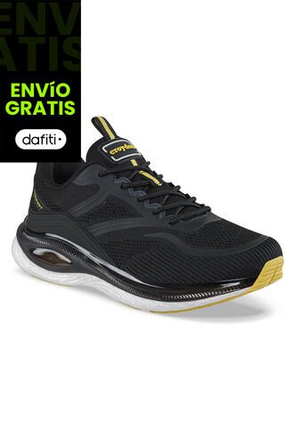 Tenis Running Tinor Negro Croydon Para Hombre Croydon