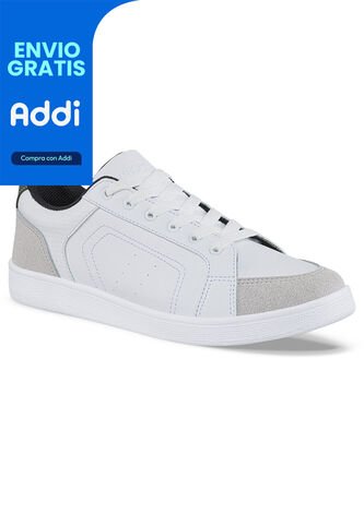 Tenis Urbanos Machado Blanco Para Hombre Croydon Croydon