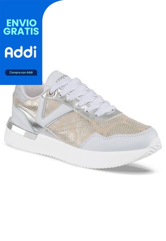 Tenis Urbanos Karli Plata Para Mujer Croydon Croydon