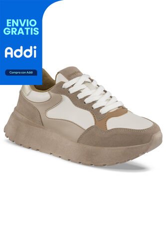 Tenis Urbanos Agatha Café Para Mujer Croydon Croydon