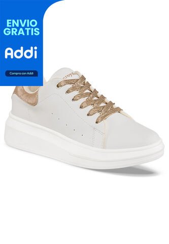 Tenis Urbanos Zayuri Marfil Para Mujer Croydon Croydon