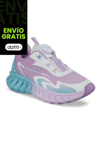 Tenis Running Pufit Lila Croydon Para Niña Croydon