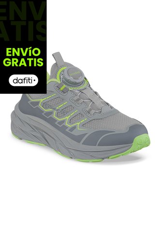 Tenis Running Kobro Gris Croydon Para Niño Croydon