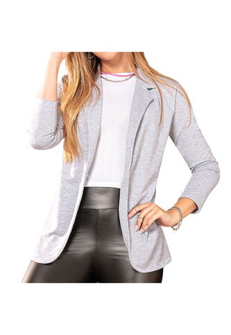 Blazer Valeria Gris Para Mujer Croydon Croydon