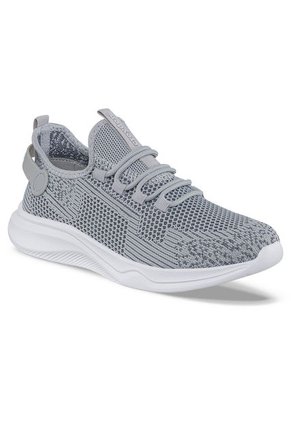 Tenis Running Sonk Gris Para Mujer Croydon