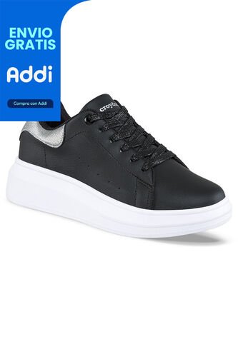 Tenis Urbanos Zayuri Negro Para Mujer Croydon Croydon