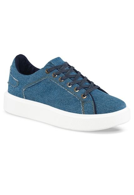 Tenis Domeka Azul Rey Para Mujer Croydon