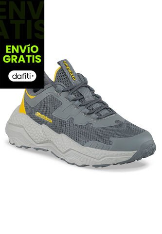 Tenis Running Simof Gris Croydon Para Niño Croydon