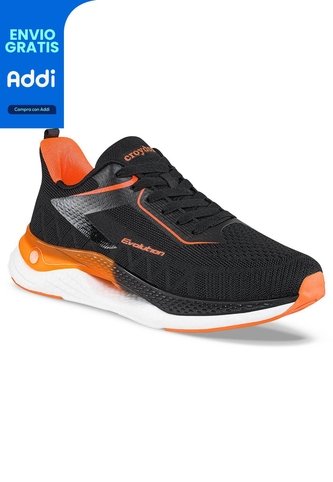 Tenis Running Sibo Negro Croydon Para Hombre Croydon