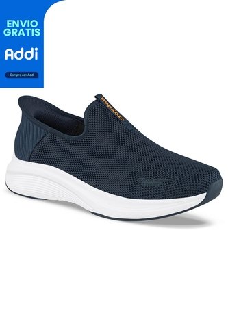 Tenis Para Caminar Temis Azul Croydon Para Hombre Croydon