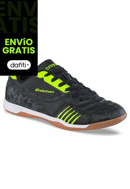 Guayos Futsal Nevog Negro Croydon Para Hombre