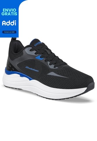 Tenis Running Goder Negro Croydon Para Hombre Croydon