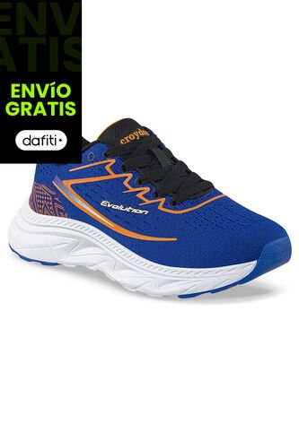 Tenis Running Yuluk Azul Croydon Para Niño Croydon