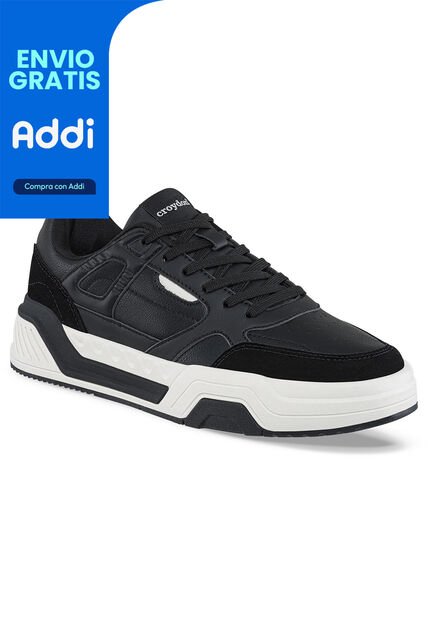 Tenis Urbanos Zano Negro Para Hombre Croydon