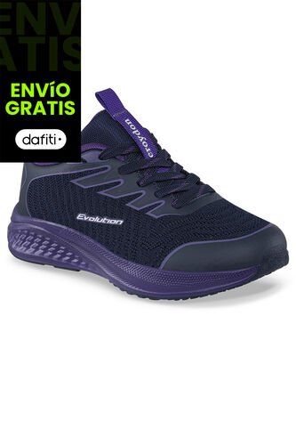 Tenis Running Neka Azul-Mora Croydon Para Niña Croydon
