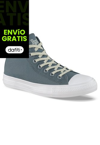 Botines Discovery Alto Retro Ct Gris-Beige Croydon Para Mujer Croydon