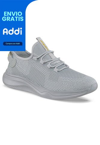 Tenis Running Korp Gris Para Hombre Croydon Croydon