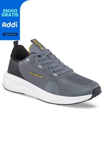 Tenis Running Dorf Gris Croydon Para Hombre Croydon