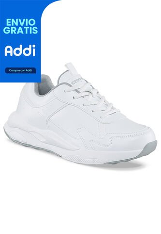 Tenis Colegio Linut C Blanco Para Niño Y Niña Croydon Croydon